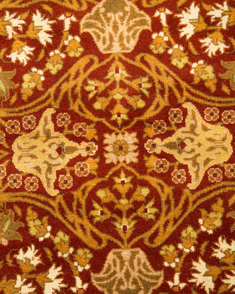 Mogul, One-of-a-Kind Hand-Knotted Area Rug Green, 3' 3 x 5' 4