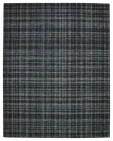 Laurel Turlen Area Rug, Dark Gray, 7'6" x 9'6", Plaid