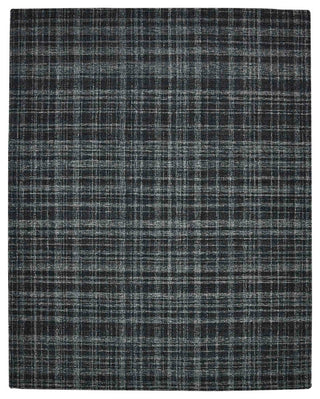 Laurel Turlen Area Rug, Dark Gray, 7'6" x 9'6", Plaid