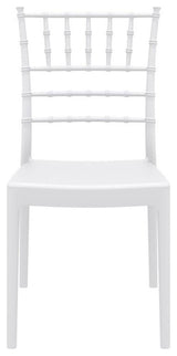 Compamia Josephine Patio Dining Chair in White