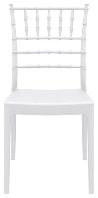 Compamia Josephine Patio Dining Chair in White
