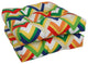 19" Squared Outdoor Tufted Dining Chair Cushions, Set of 4, Resort Garden