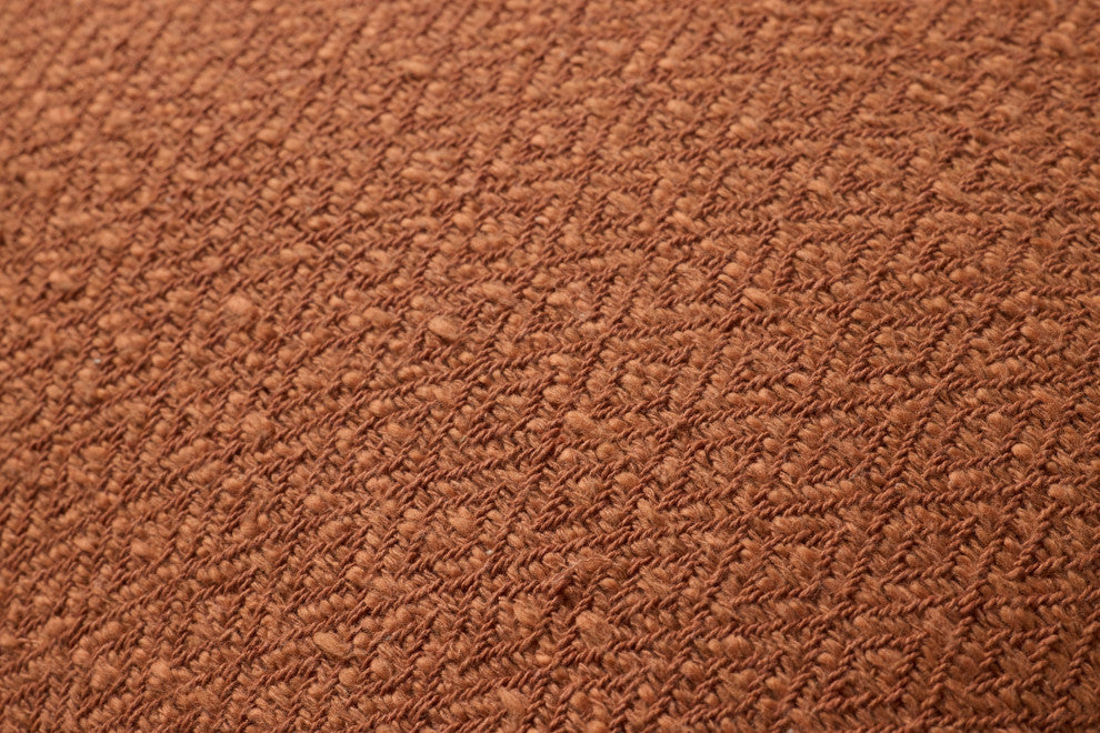 Chris Loves Julia x Loloi Morris Orange 22'' x 22'' Cover Only