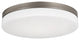 Oscar 14" Flush Mount, Satin Nickel
