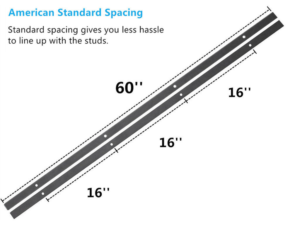 Sliding Barn Door Hardware for Double Door, Classic Design, 10'