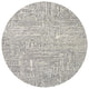 Ahgly Company Indoor Round Mid-Century Modern Area Rugs, 4' Round