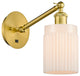 Innovations 317-1W-SG-G341 1-Light Sconce, Satin Gold