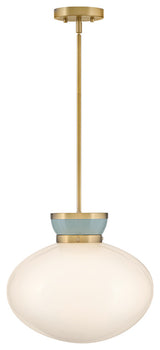 Lark Lucy Pendant Light, Lacquered Brass, Medium