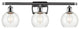 Innovations 516-3W-PC-G122-6-LED 3 Light Bath Vanity Light, Polished Chrome
