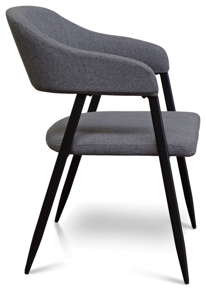 Max Dining Chairs, Set of 2, Gray