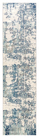 Surya Sunderland SUN-2300 9'x12' Rug, Navy/Aqua/Light Gray/White/Medium Gray