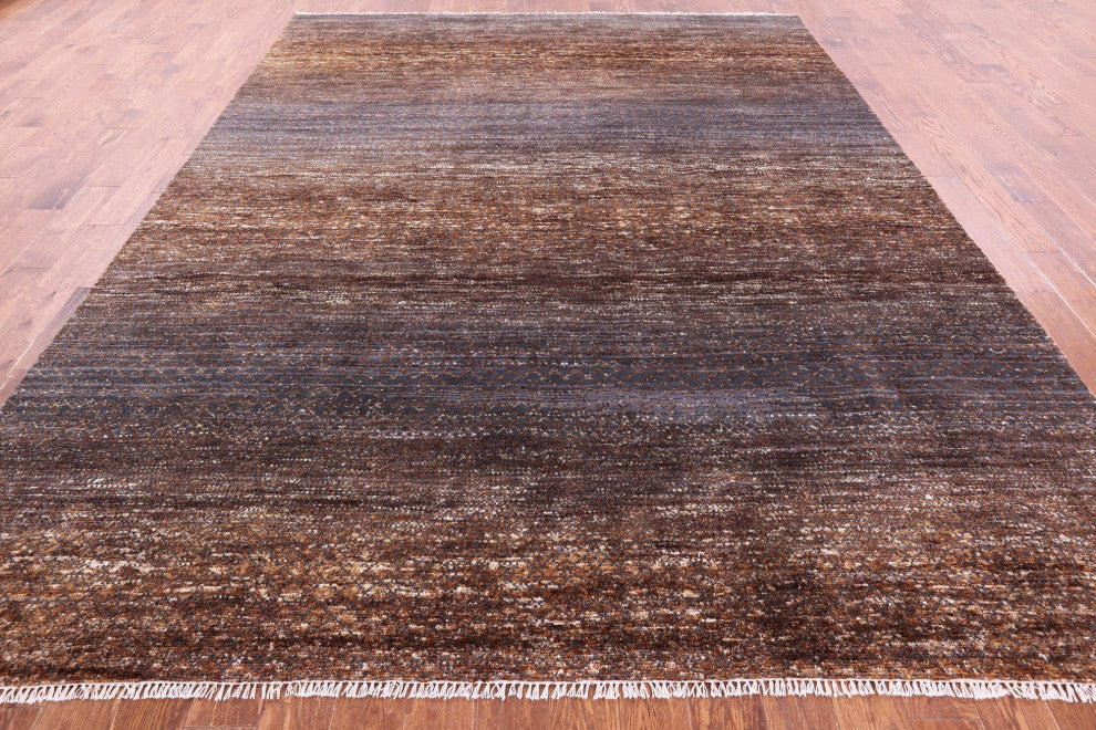 Wool & Silk Handmade Savannah Grass Rug 9' 1" X 11' 11" - Q15962