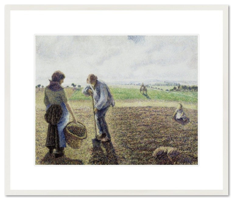 Peasants in the Fields, Eragny, 1890