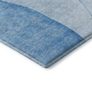 Premium Machine Washable Mayfield AMF696 Blue 8' x 10' Rug