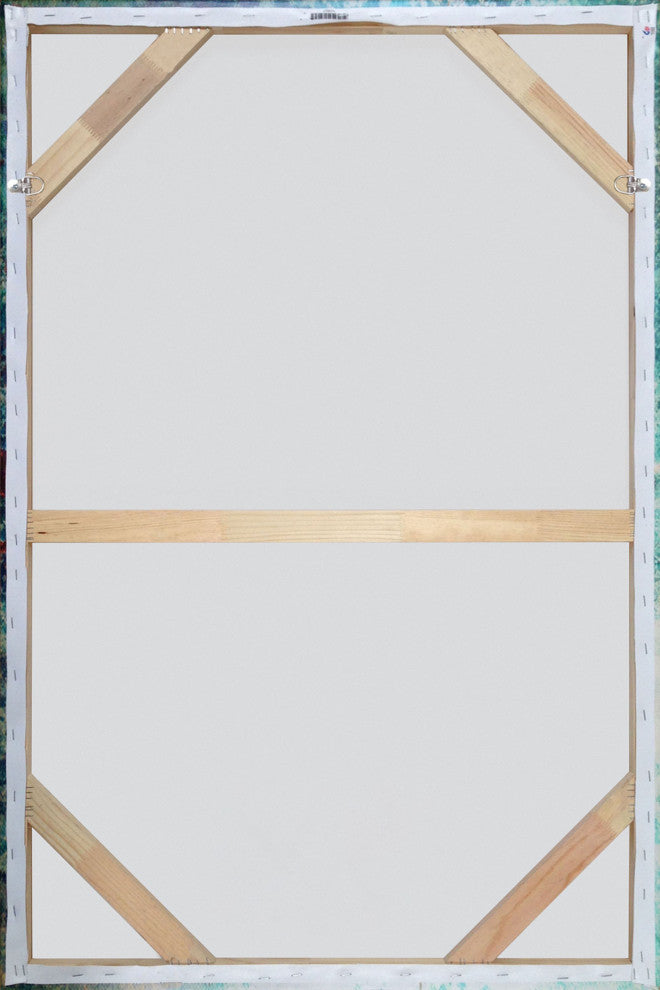 "Planets in Orbit" Painting Print on Wrapped Canvas, 40x60