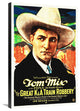 "Tom Mix, The Great Train Robbery" Canvas by Hollywood Photo Archive, 20x30"