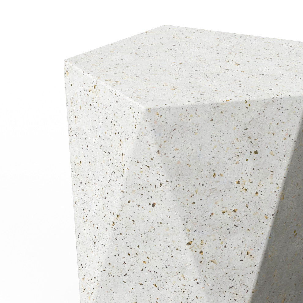 Mixx, Kelson Stool, Ivory Terrazzo