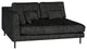 Gigi Salt & Pepper Fabric  Modular Sofa Left