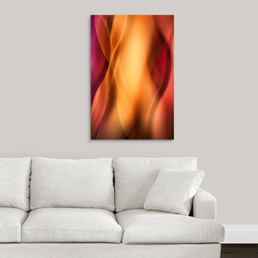 "Woman " Wrapped Canvas Art Print, 24"x36"x1.5"