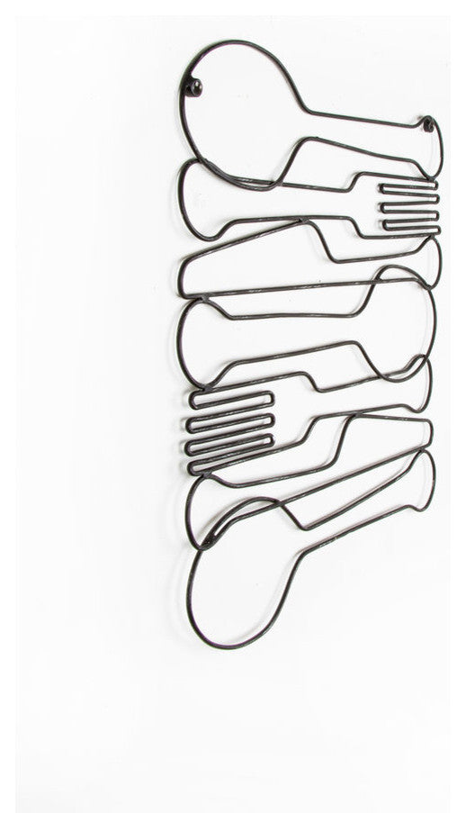 Dinner Time Metal Wall Art