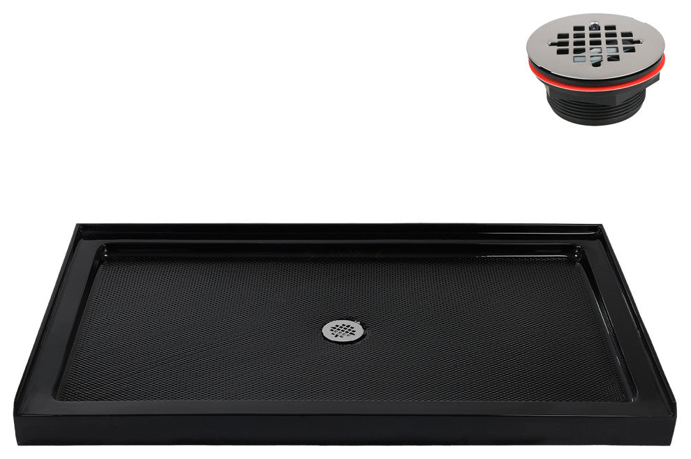 Streamline NT-2114-60BL-AL 60"x36" Shower Base,Drain Included