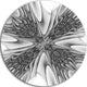 Fractal 3D Magical Depth, Abstract Art Round Wall Art, 36"