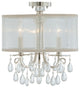 Crystorama Hampton 3-Light Ceiling Mount