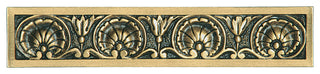 Kensington Pull Antique Pewter, 24k Satin Gold