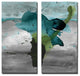 INKD XV Canvas Art, 24"x12" 2-Panels