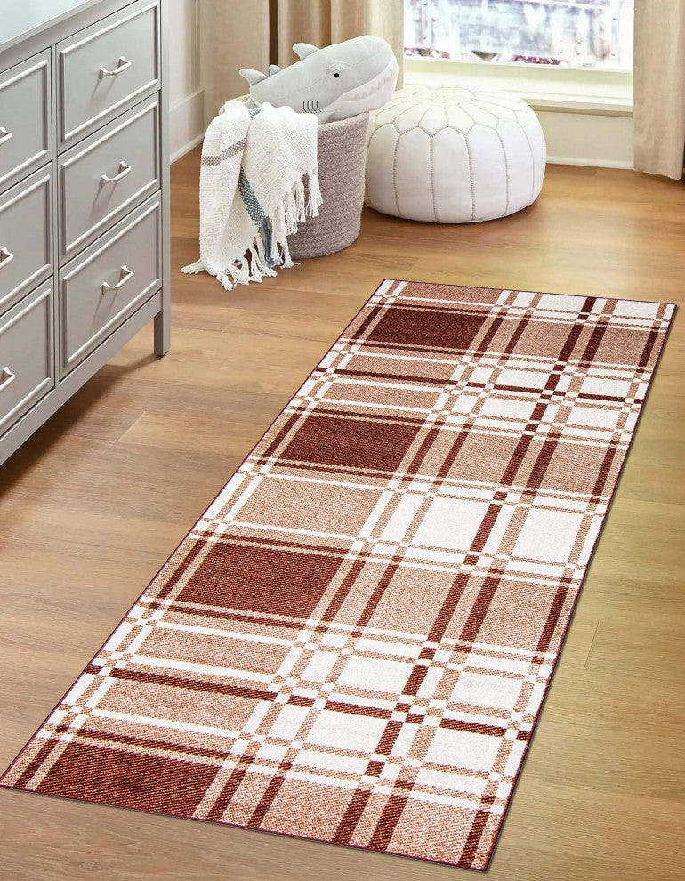 Aqua Roma Area Rug, Copper, 2'6"x8'