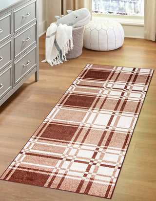 Aqua Roma Area Rug, Copper, 2'6"x8'