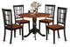 5 Pc Kitchen Nook Dining Set -Kitchen Table And Kitchen4 Chairs