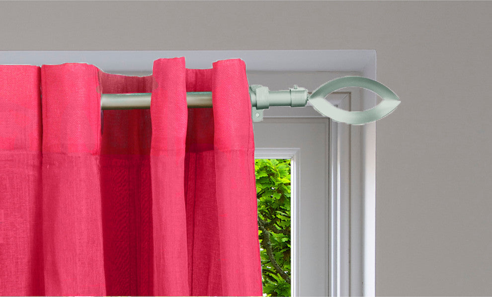 Extendable Curtain Rod Set 53 to 82 L -Diam