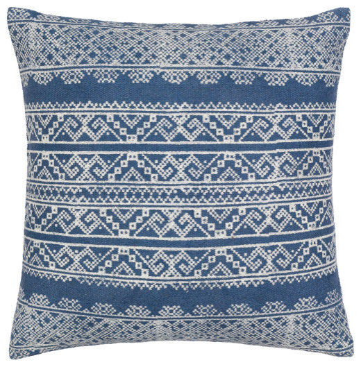 Surya Zendaya Black Pillow Cover 20"H X 20"W