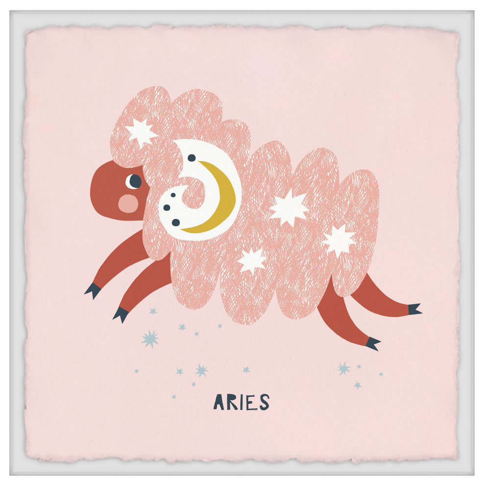 "Aries" Framed Painting Print, 32x32