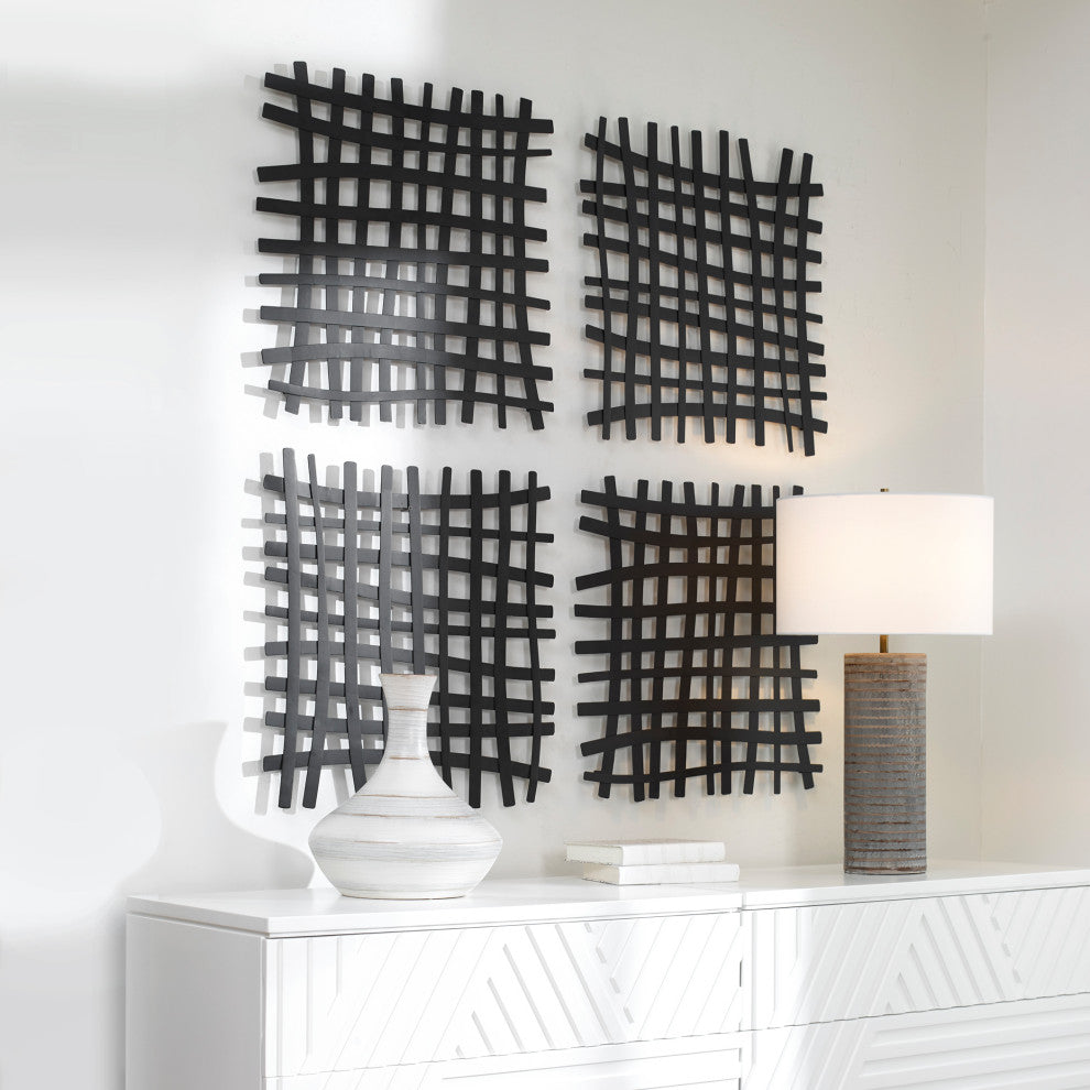 Uttermost Gridlines Iron Wall Decor 0