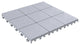 12-Pack Polypropylene Interlocking Patio Tiles Weather-Resistant Flooring