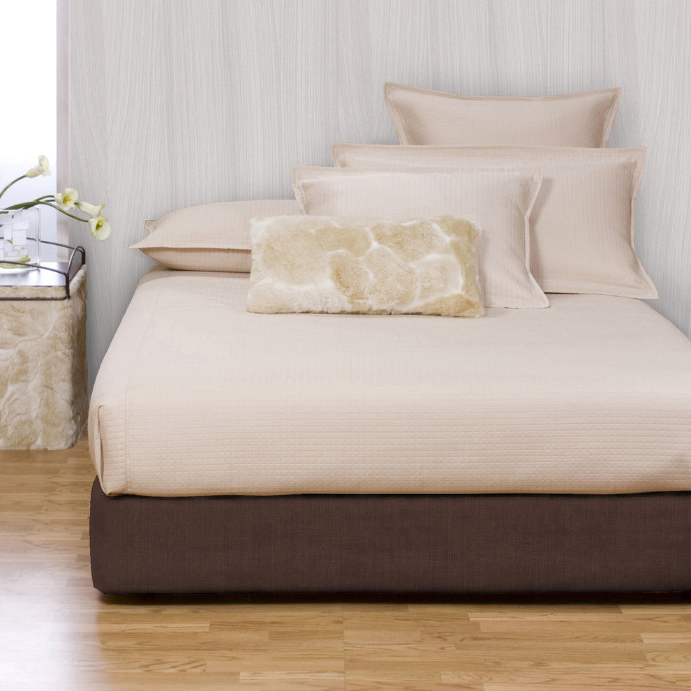 Sterling King Boxspring Cover, Chocolate
