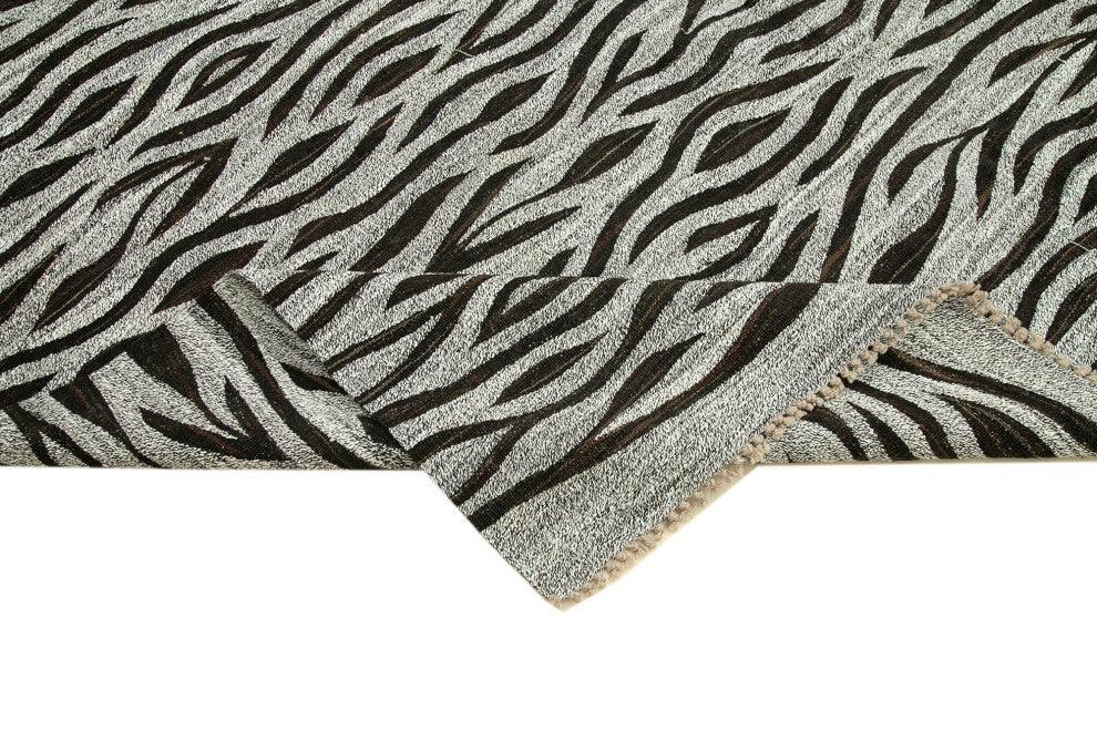 Rug N Carpet - Hand-knotted Turkish 8' 2'' x 10' 8'' Unique Wool Kilim Rug