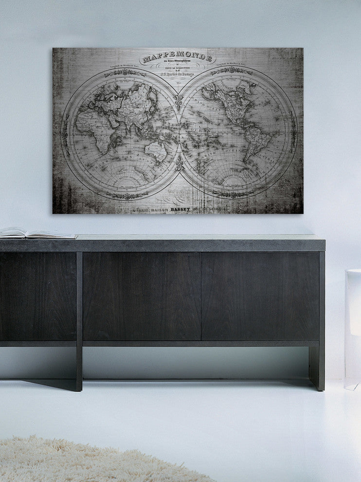 "Domination" Painting Print on Brushed Aluminum, 36"x24"
