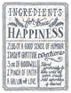 "Ingredients For Life Ditzy Floral II" Paper Print by Mary Urban, 26"x34"