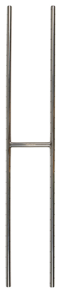 40" Low Profile H Burner 316 Stainless Steel