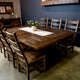 Hawthorne Reclaimed Barnwood Square Table, Provincial, 60x60