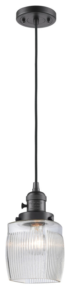 INNOVATIONS 201CSW-OB-G302 1-Light Mini Pendant Oil Rubbed Bronze