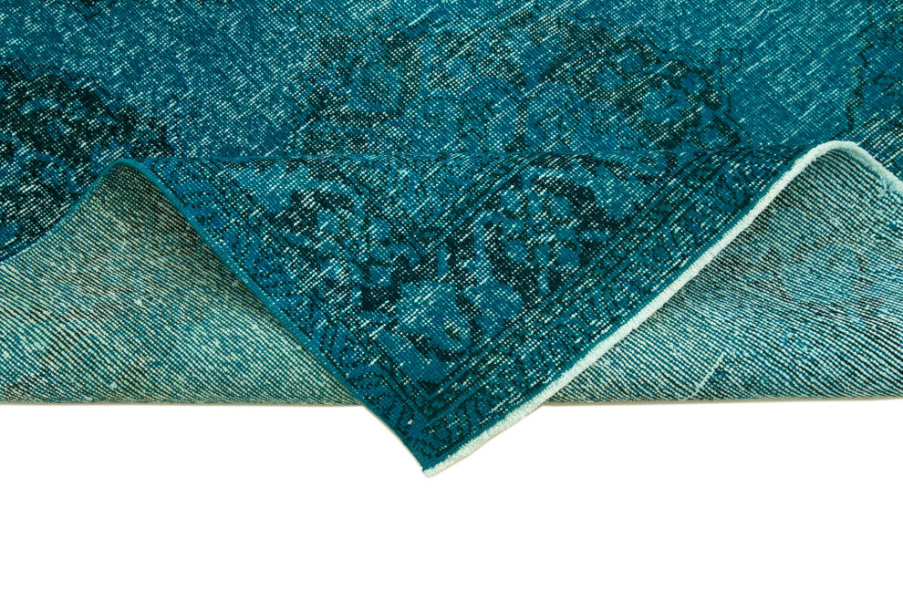 Rug N Carpet - Handwoven Turkish 4' 6" x 12' 10" Contemporary Runner Rug