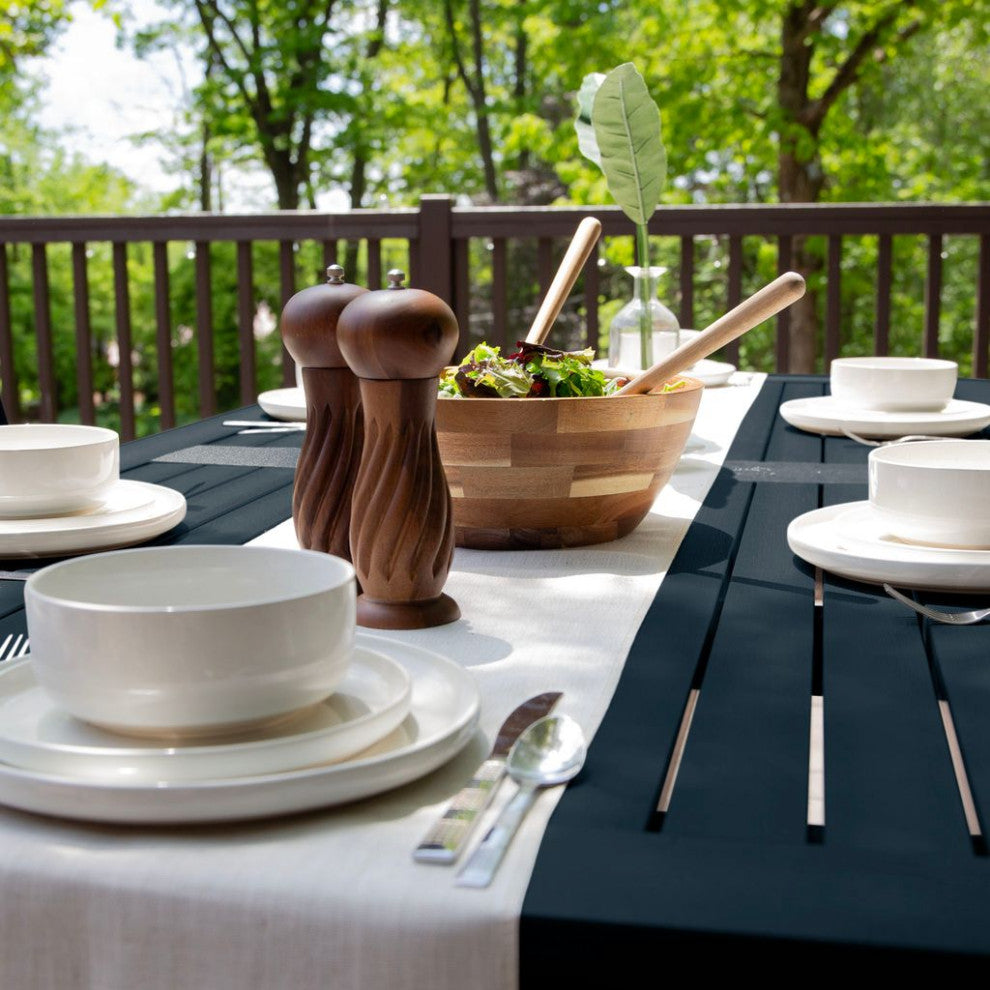 Lehigh 7-Piece Rectangle Dining Set, Federal Blue