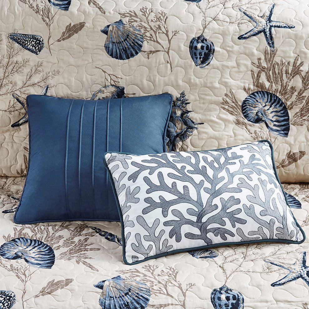 Madison Park Printed 7-Piece Comforter Set, King, Coverlet Set