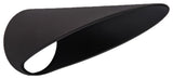 Large Accent Long Cowl for Glare Reduction, Bronzed Brass