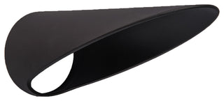 Large Accent Long Cowl for Glare Reduction, Bronzed Brass