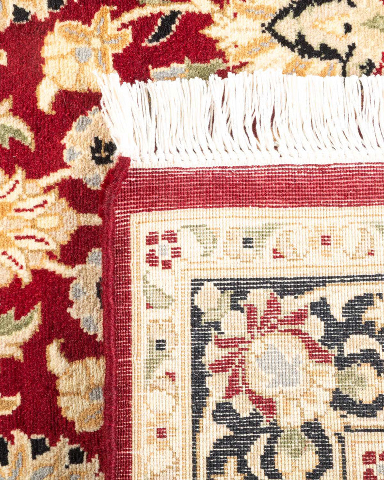 Mysore, One-of-a-Kind Hand-Knotted Area Rug Red, 3'2"x5'3"